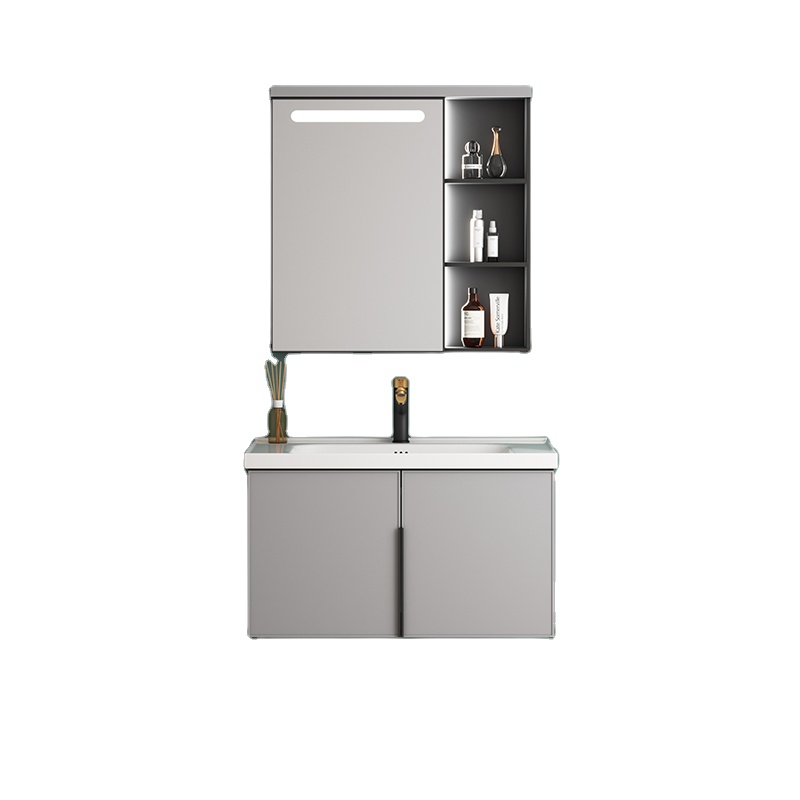 Hotel or Household style bath room wall Mounted style cabinet mirror cheap bathroom vanity cabinet modern