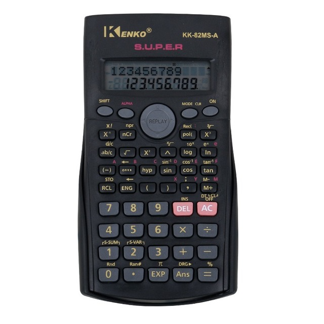 Dedicated student function calculator contains electronic cultural and educational multi-function test scientific calculator