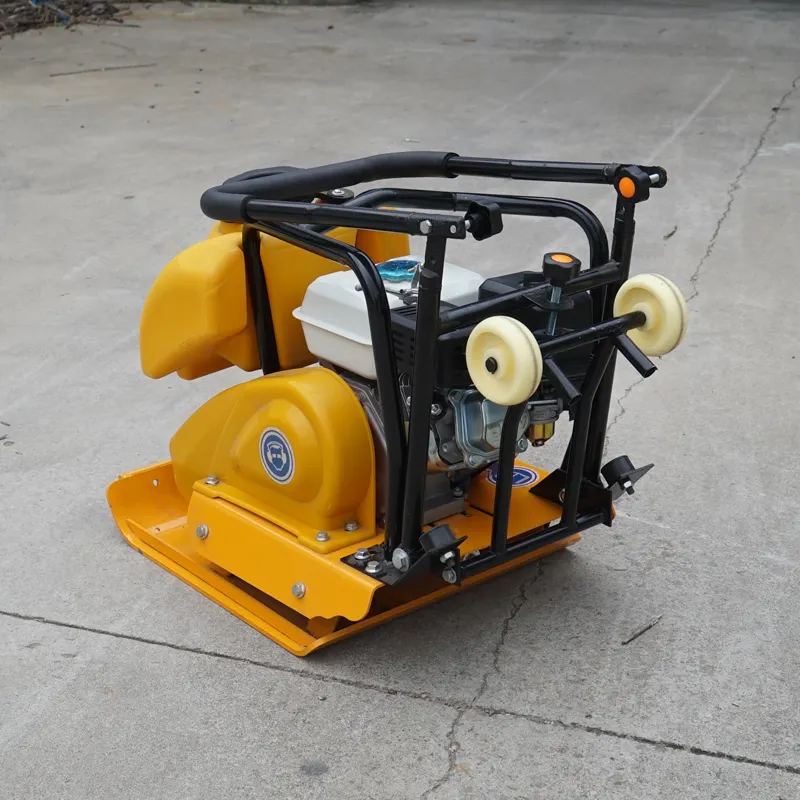 Factory Sale Foldable Design Petrol Type Mobile Compactor For Sale