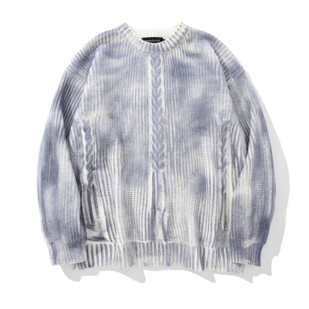 Latest Designs Retro Custom Fashion Casual Men Pullover Sweater