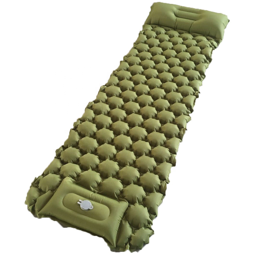 New Upgrade Foot Mat Air Cushion Camping Mat Tent Sleeping Mat Amazon hot style cushion bed inflatable