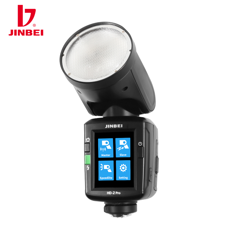 JINBEI HD-2 MAX TTL 1/8000s HSS портативная вспышка Батарея камера вспышка света может использоваться для всех камера самых лучших брендов для наружной фотосъемки