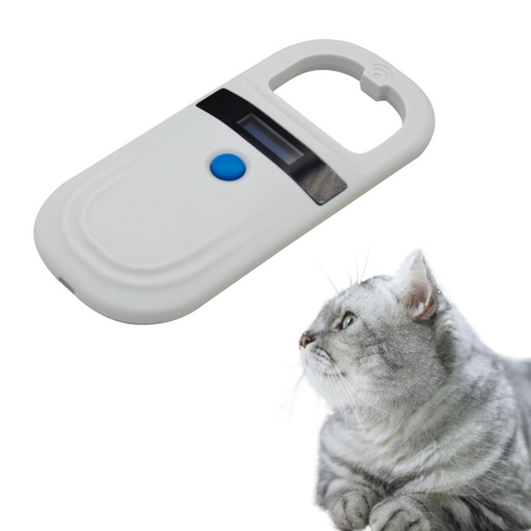 Недорогой ручной сканер для животных LF FDXB RFID/считыватель микрочипов с идентификацией животных