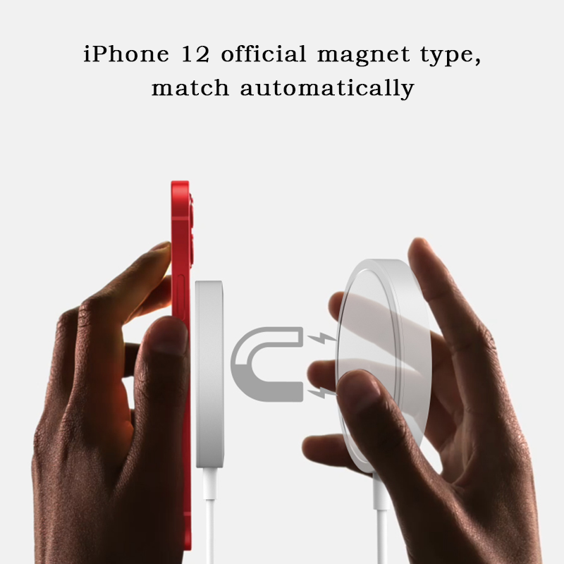 Magnetic Wireless Charger 5/7.5/10/15w Portable QI Wireless Charger For iPhone For Android
