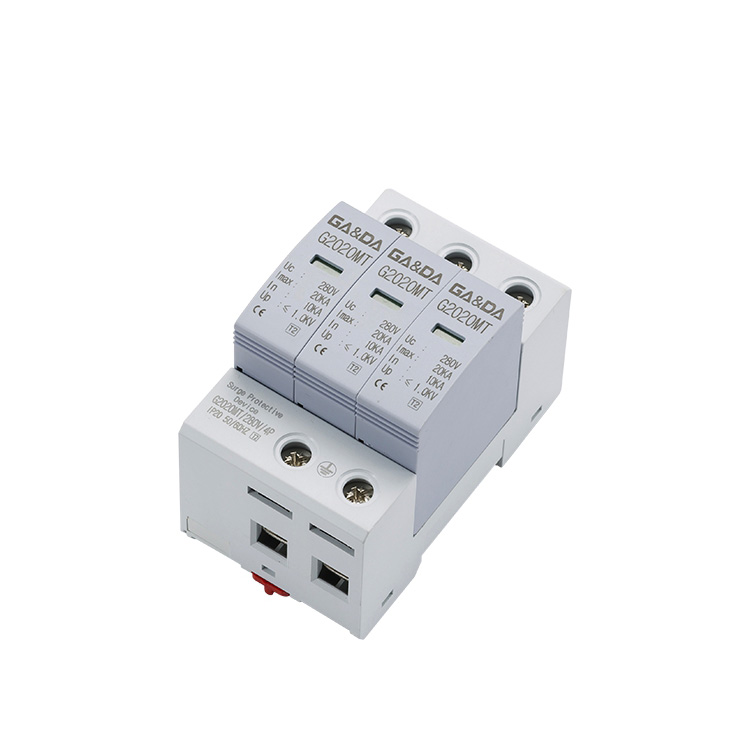 220v прибор переменного тока 3-полюсный для защиты от перенапряжений устройства в Китае (стандарты CE, CQC Сертификация