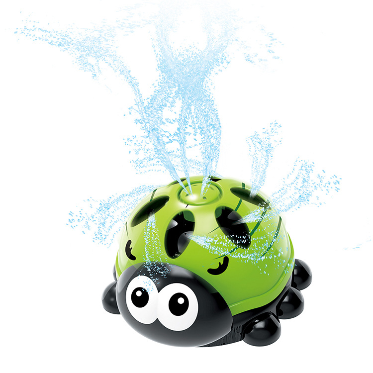 Amazon Hot Sell Fire hydrant ladybug and water pipe water sprinkler water spray baby bath toys