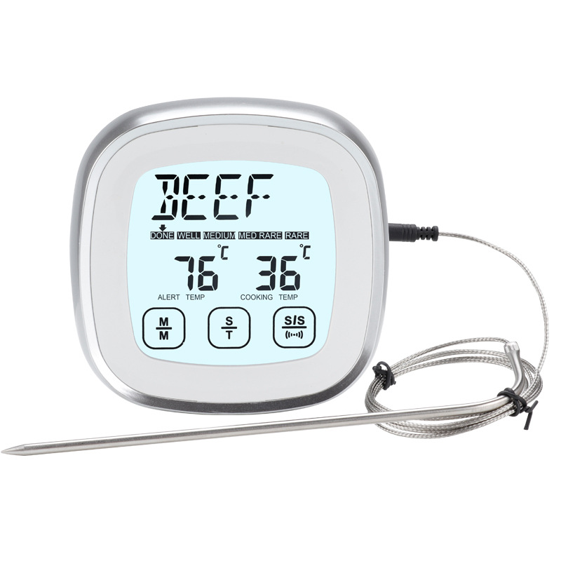 Wholesale Waterproof Electronic Food Cooking Oven BBQ Instant Read Digital Kitchen Meat Thermometer with Long Probe