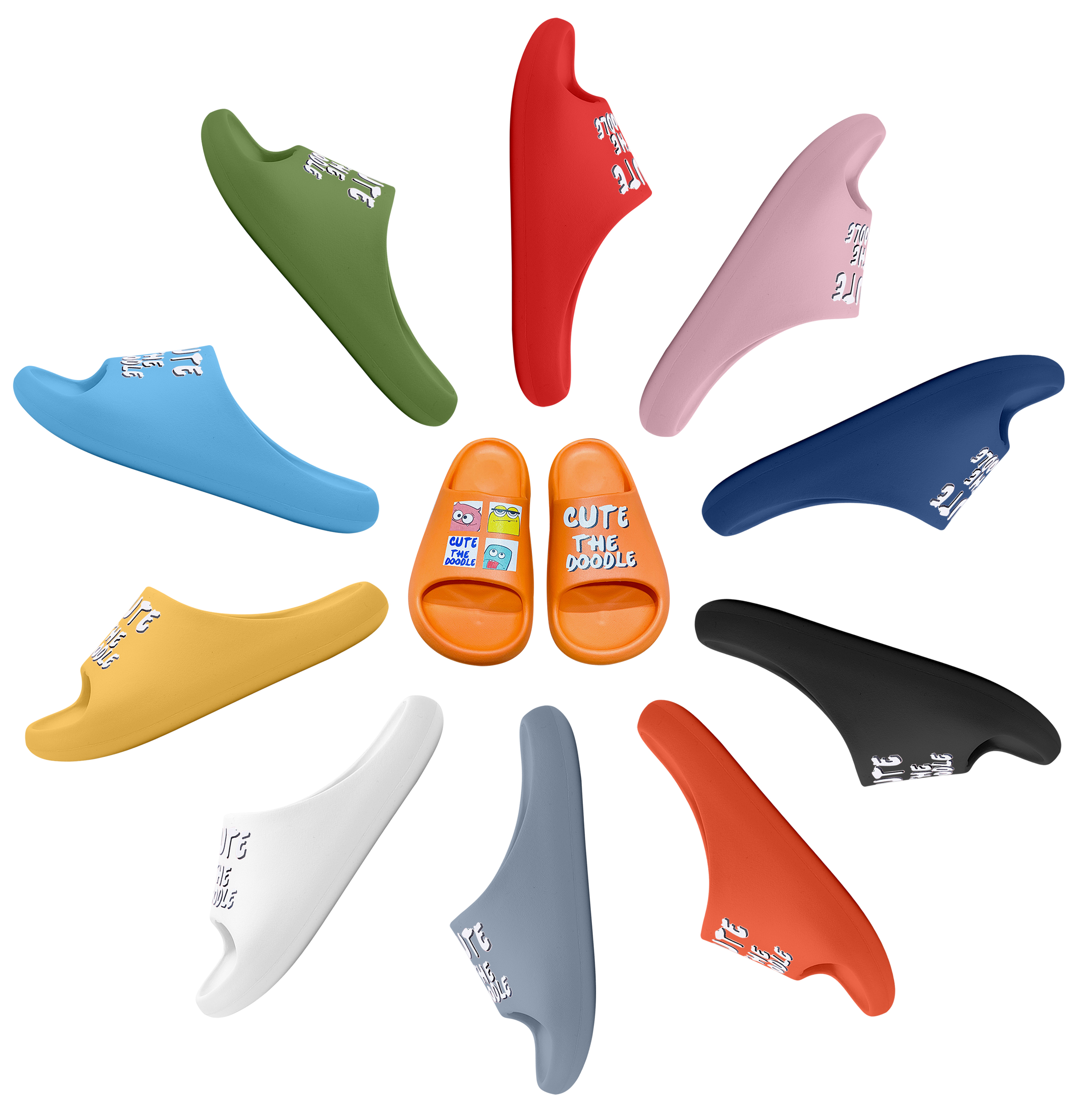 Хит продаж, оптовая продажа, резиновые мягкие тапочки, мужские сандалии Yeezy, женские тапочки для женщин