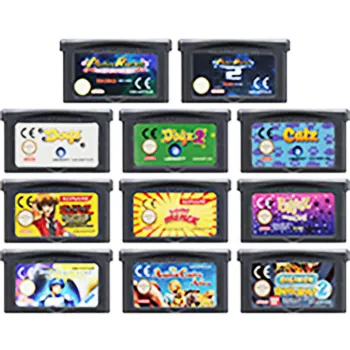 Video Game Cartridge 32 Bit Game Console Card for GBA Development Games Series Monster Rancher Advance