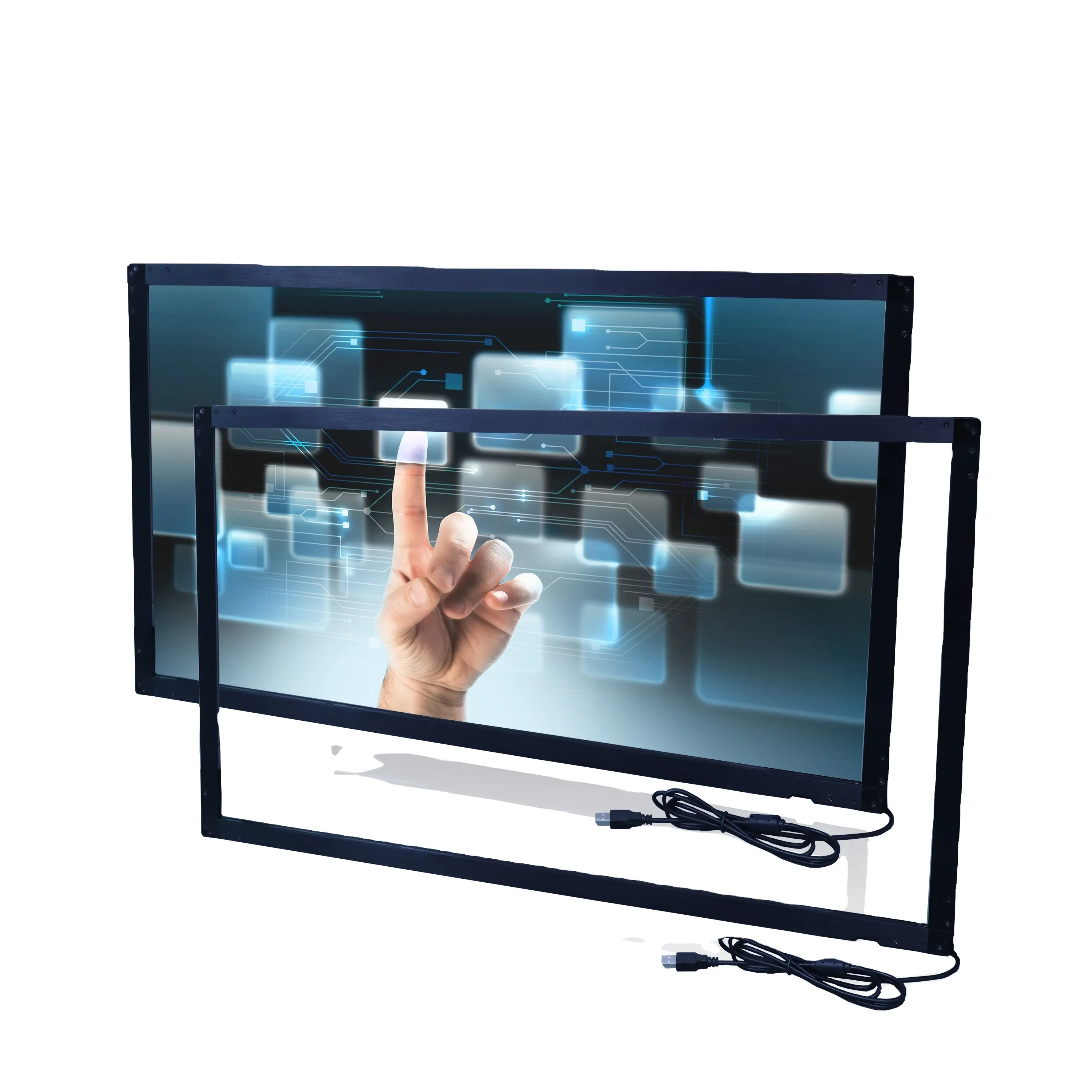 43-inch infrared touch screen frame, multi-touch display panel for LCD, Smart TV IR Touch frame overlay kit