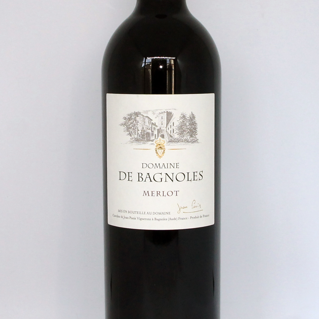 Высокое качество C французким красным вином Domaine DE bagnole Cahors