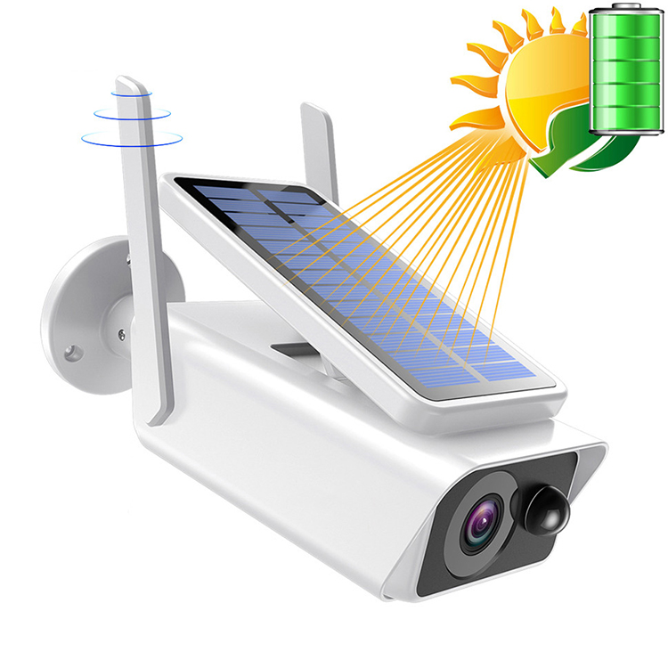 Yictuo HD 2MP Открытый ИК ночного видения IP аварийная солнечная батарея аккумуляторная Wi-Fi беспроводная камера видеонаблюдения
