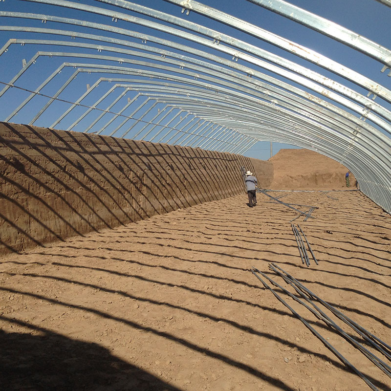 Solar greenhouse for agriculture crops