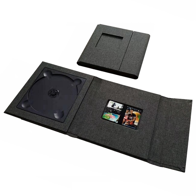 Свадебный тканевый чехол для визиток USB CD DVD