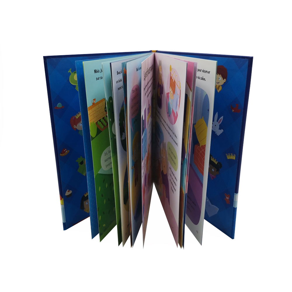 China custom top quality children educational intellective printing picture book