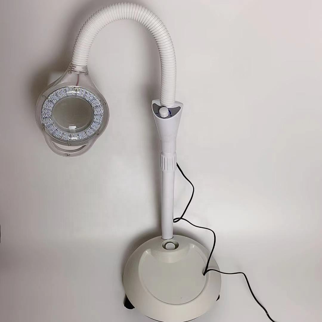 Adjustable Beauty Salon Magnifier Lamp Magnifying Floor Lamp