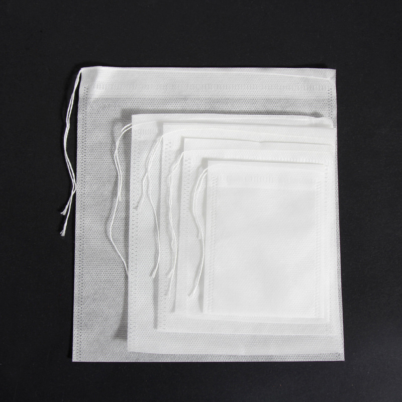 custom logo eco friendly 30g non-woven fabric shoe bag gift pouch single drawstring non woven package bag