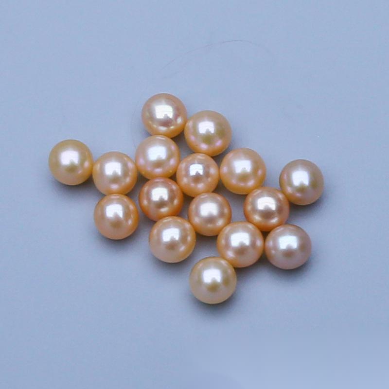 stock wholesale 14 mm half-drilled,drilled pearl DIY pearls for jewelry making