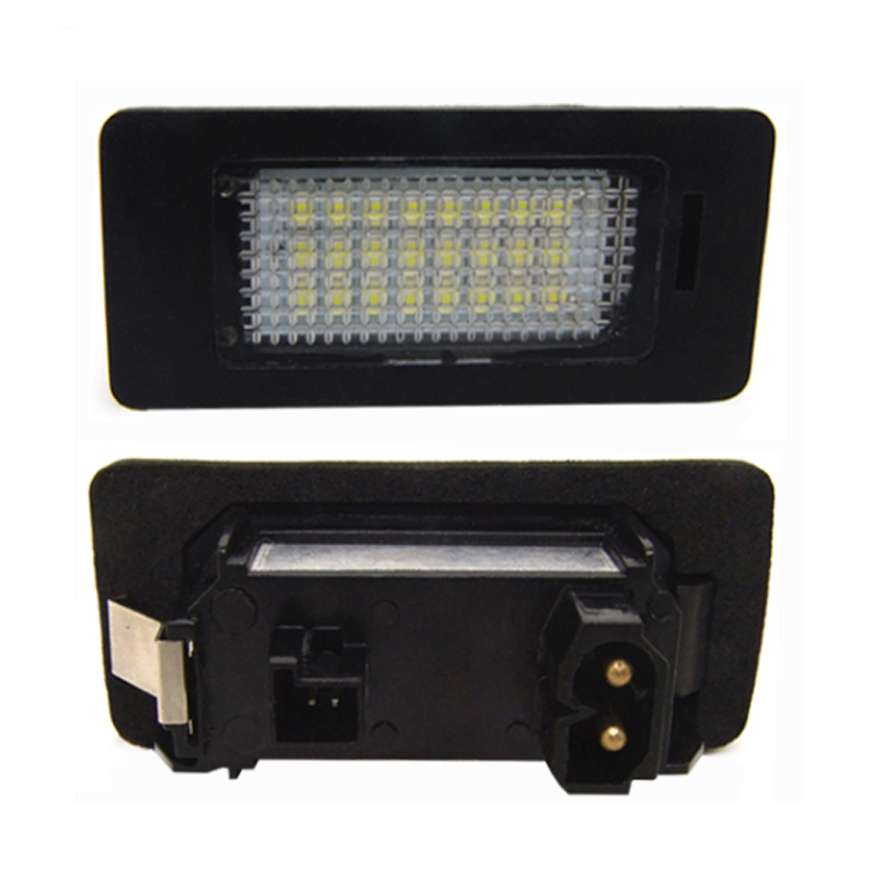 Автомобильные аксессуары 8-30 в 3528 smd Светодиодная подсветка номерного знака для автомобилей