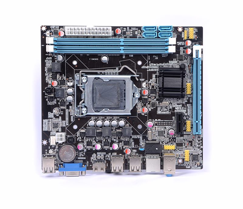 Шэньчжэнь низкая цена oem h61 материнская плата поддерживает lga 1155 для h61 материнская плата
