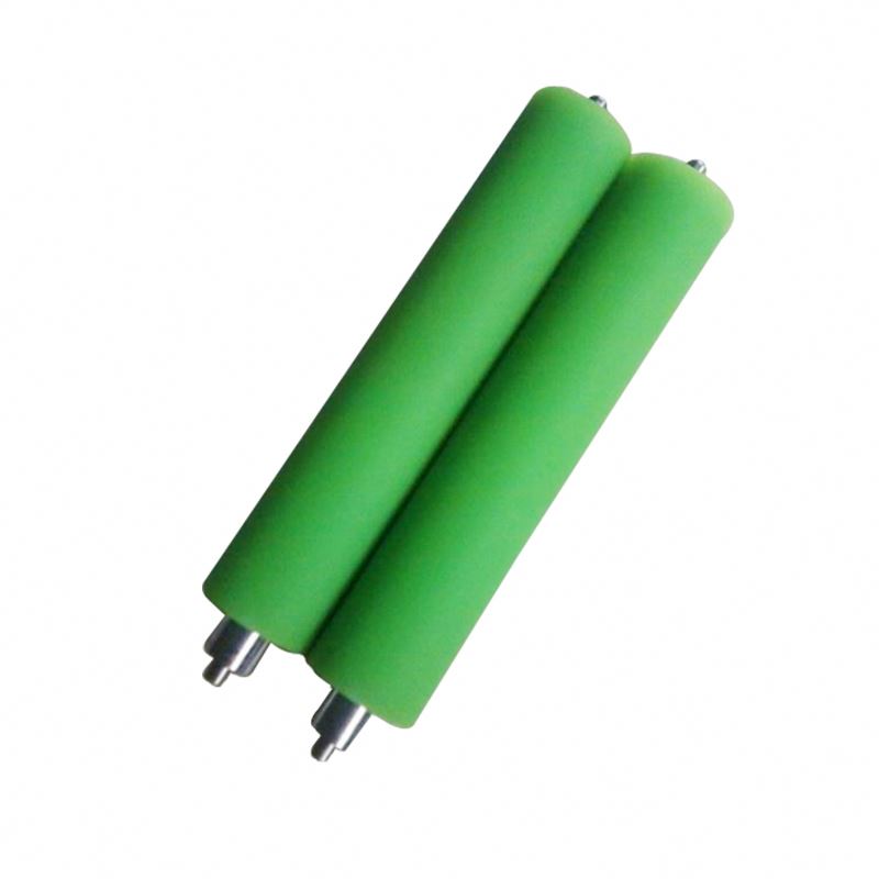 Quality Silicone Paving Concrete Machine Sliding Industry Conveyor Polyurethane Rubber Coated Rollers