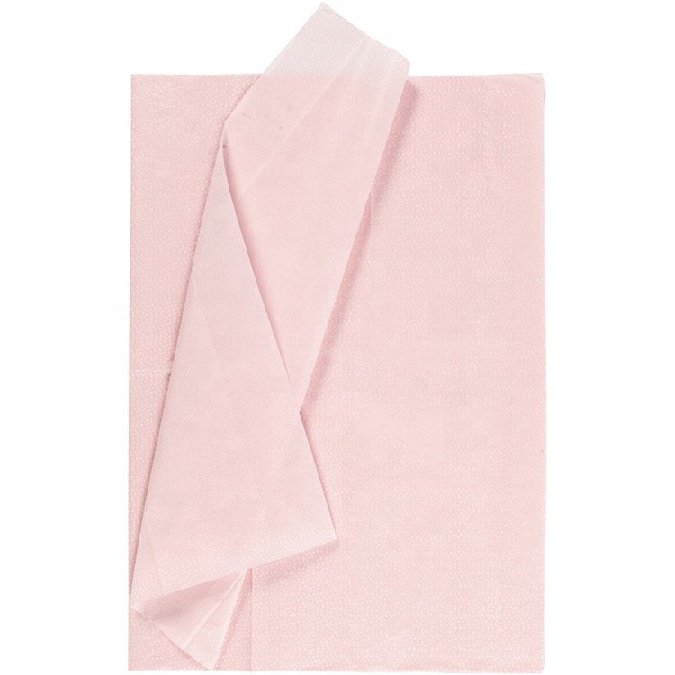 Eco Friendly Polychrome Pure Color Printed Flower Packaging Wrapping Tissue Paper