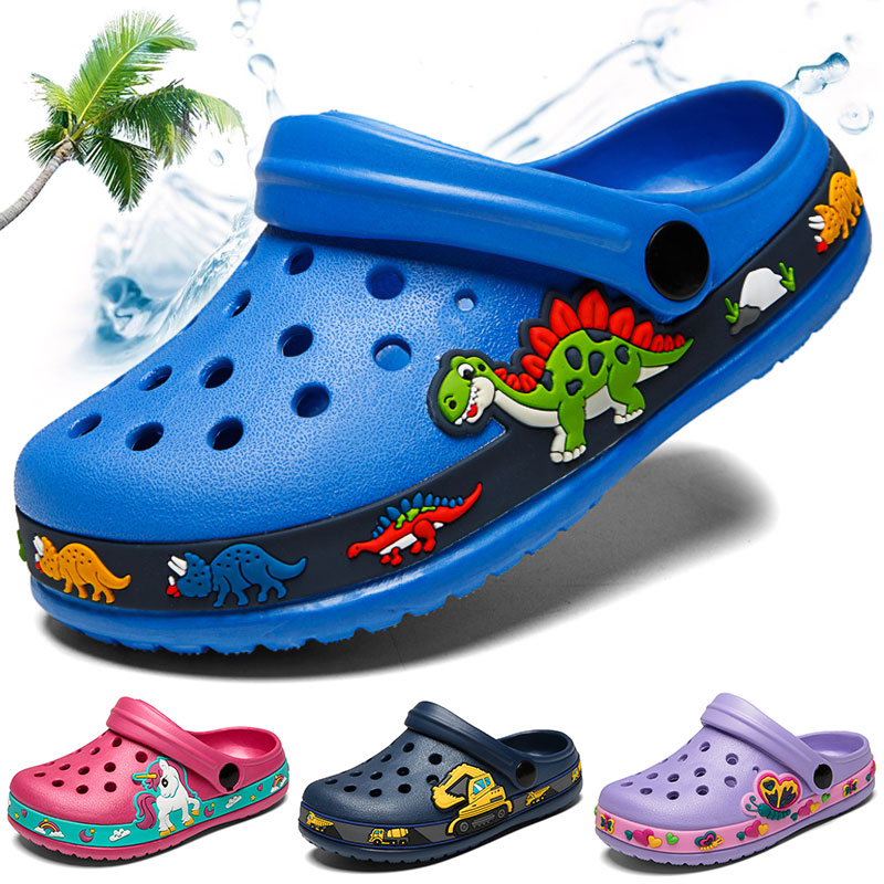 Summer Clogs Unicorn Beach Sandals Kids Garden Boys Girls Soft Non Slip Indoor Outdoor Toddler Slippers Children Shoes