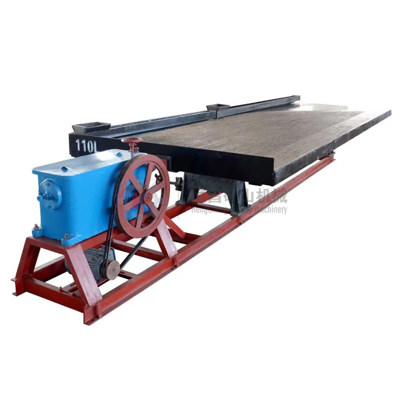 Factory Price Small Scale Gold Mining Equipment Mineral Rock Ore Gravity Separator Machine Vibration Gold Shaking Shaker Table