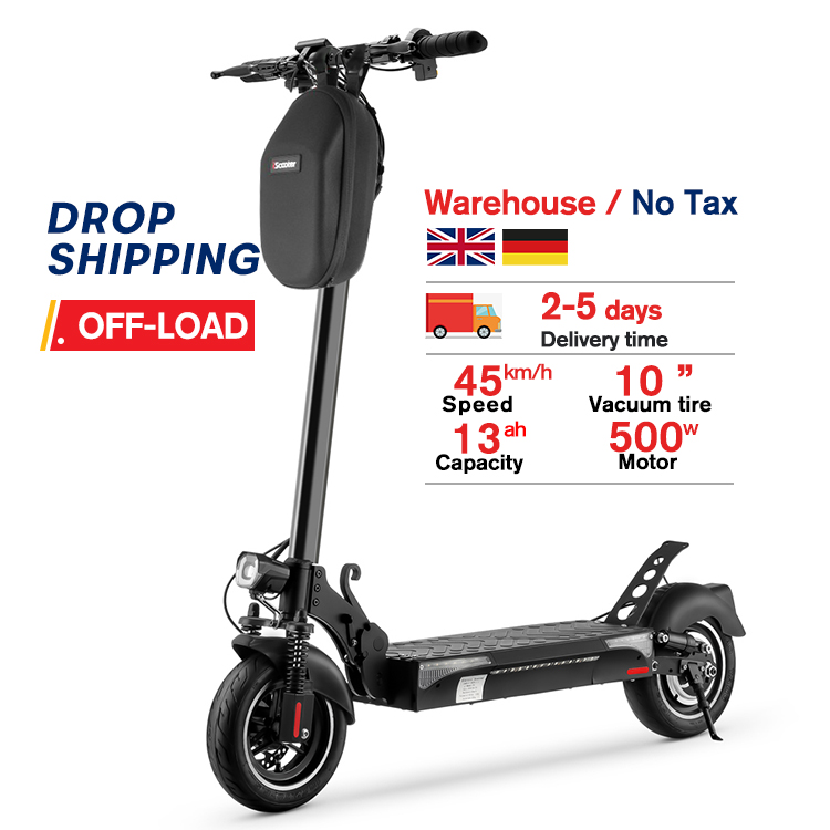 iScooter 500W 45km/h 13Ah iX4 10 inch electric scooter electric EU UK stock electric scooter for saleportable electric scooter