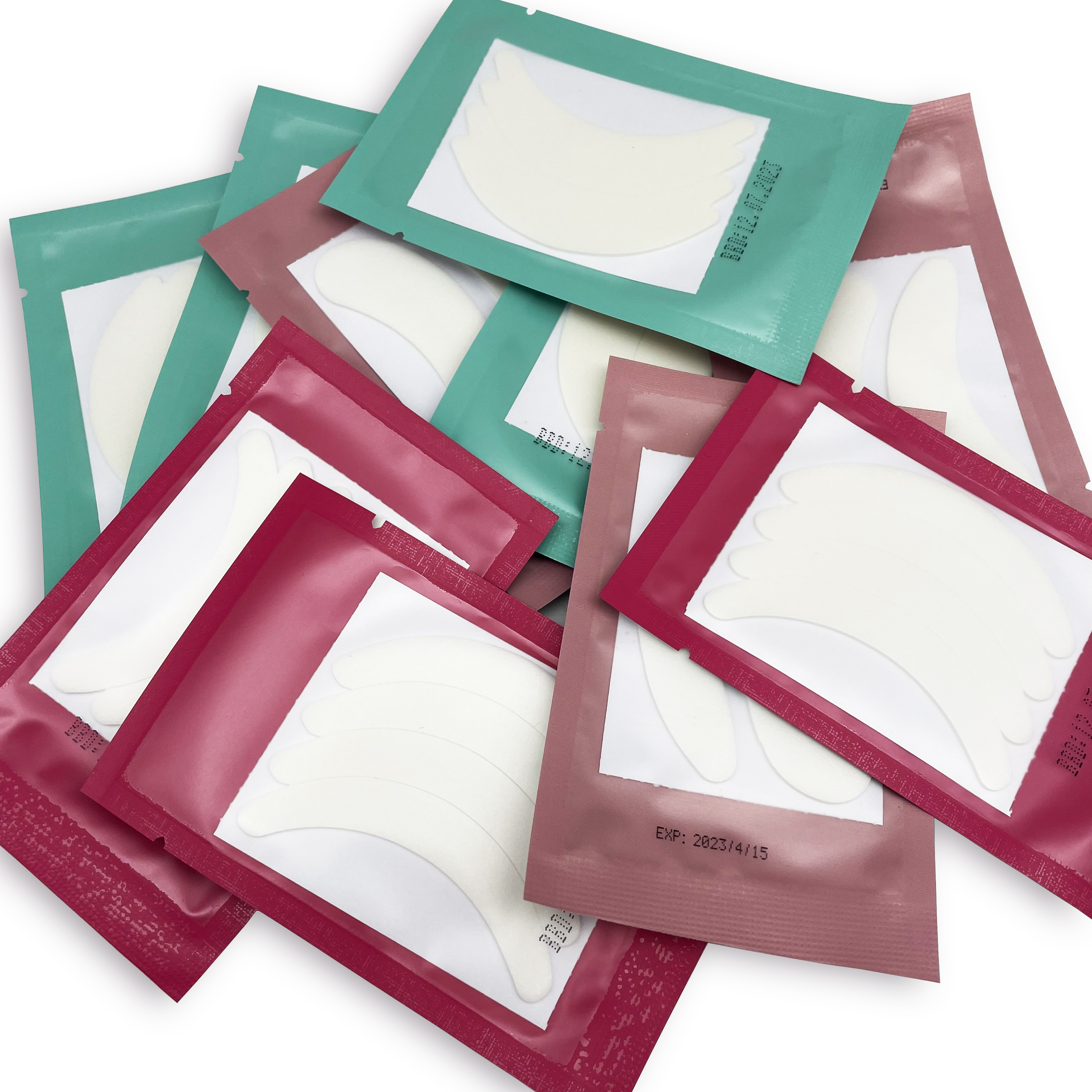 Foam Material Eyelash Gel Pads Patches Under Eye Lint Free Pads For Eyelash Extension