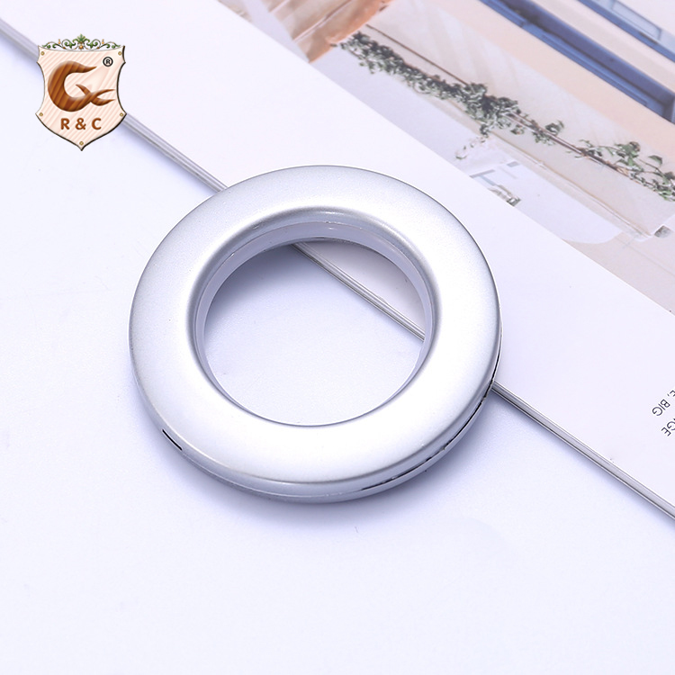 2021 Plastic PP Roman Ring Multicolor Small Nano Curtain Eyelet, 43mm Cheap Household Luxury Curtain Accessories/