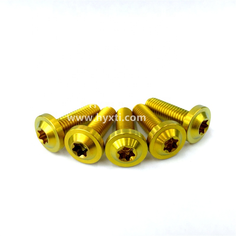 Болты M6 * 30 мм GR5 BlueTitanium Torx для тормозного диска мотоцикла