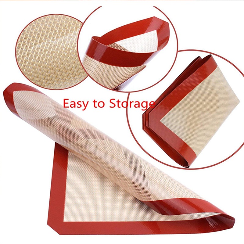 Free sample 2-piece high temperature oven Silicone baking mat kit for use with Silicone bowl