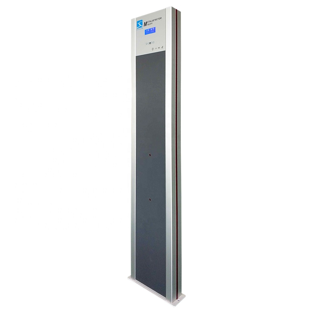XLD-H Portable Single Post Digital Walk through Metal Detector with 5zones