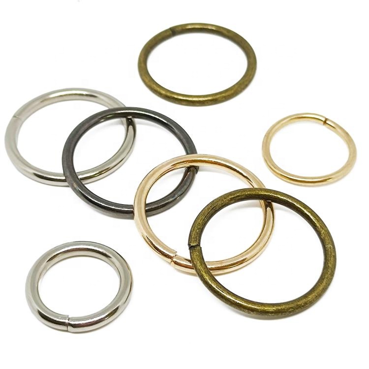Metal Round O Ring For Bag Gun Metal Curtain Rod Ring Anillo De Barra De Cortina De Metal