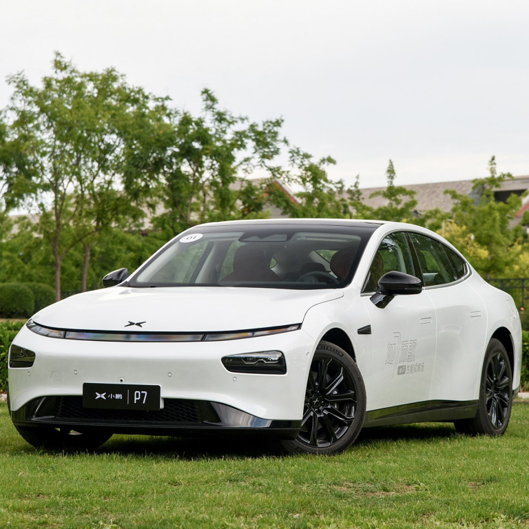 Сяопина P7 высокоскоростной Электрический автомобиль, высокоскоростной Электрический купе, люкс класс, 4-дверный 5-seater большой дальности для электромобиля