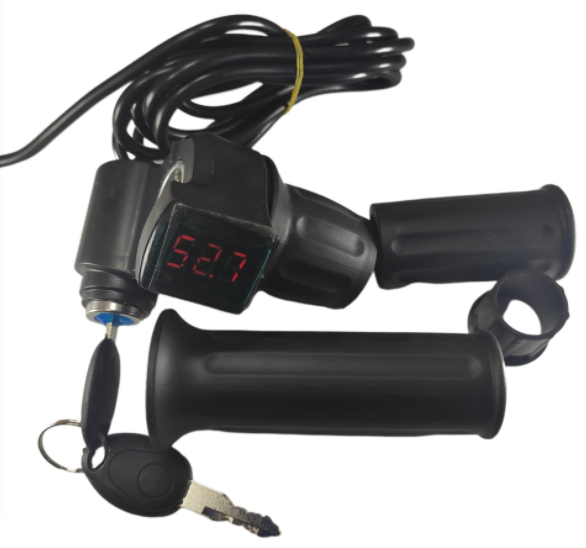 12V/24V/36V/48V/60V/72V, фара для электровелосипеда в дроссельной заслонки с питанием от аккумулятора ЖК-дисплей переключатель рукоятки руля для мотоцикла или электровелосипеда скутера/мотоцикла или электровелосипеда