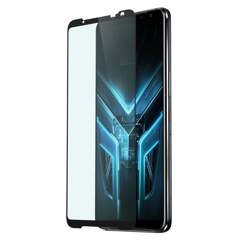 ROG игровой телефон 3 высоким коэффициентом пропускания высокой четкости полноэкранная поверхность покрытие, где не видно отпечатков пальцев прозрачная закаленная пленка