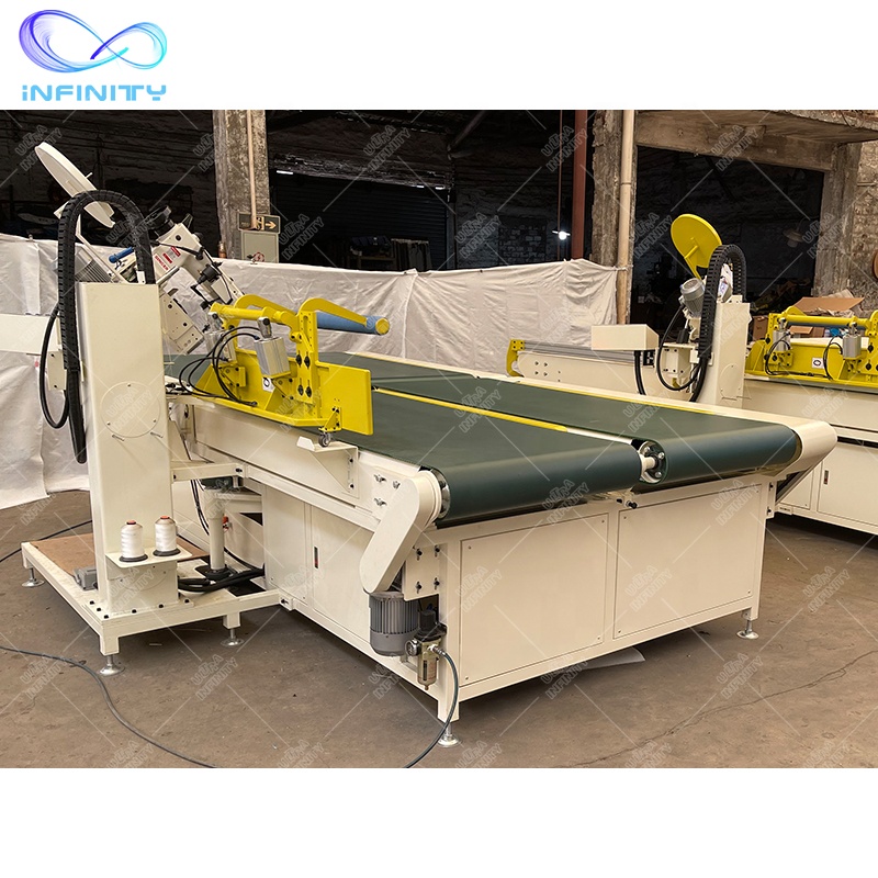 WB-4A Heavy Duty Automatic Tape Sewing Machine Mattress Edge Taping Making Machine For Sale