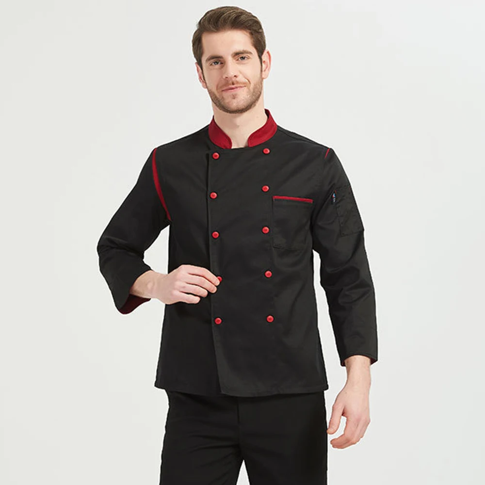 Высокое качество дешевые шеф-повара кухонная куртка Uniformes для оптовой продажи