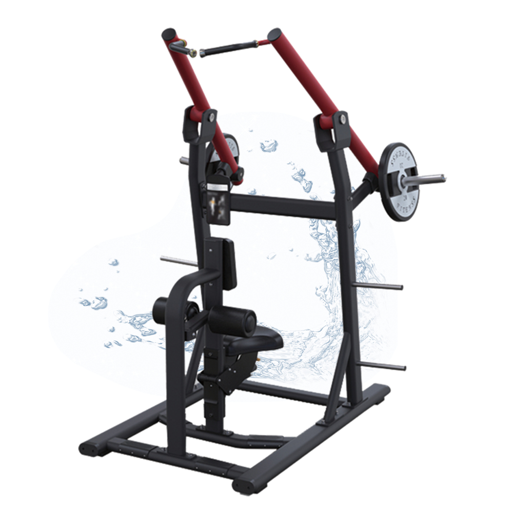 Лидер продаж lat pulldown машина пластины загрузки Бесплатная вес фитнес тренажерный зал оборудования