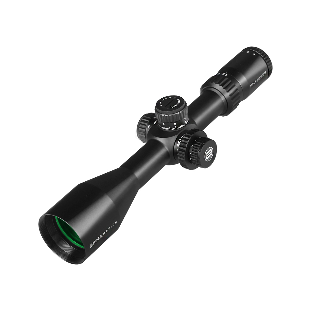 HD первый фокусный самолет Riflesope 4,5-27x50 ударопрочная стеклянная гравированная сетка для охоты