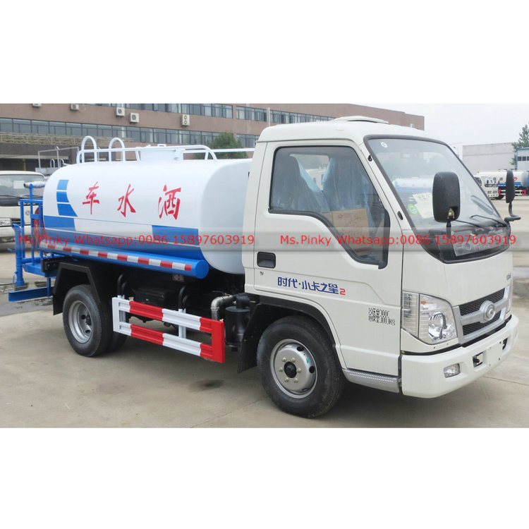 Foton Forland 5000 литровый мини-грузовик для продажи Whatsapp: 0086 15897603919