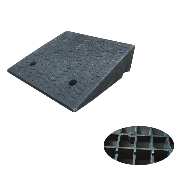 Rubber and plastic road along the slope car uphill mat household road tooth slope mat
