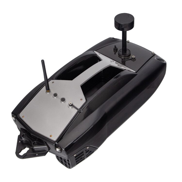 GPS Positioning RC Bait Boat 500m Long Control Distance 3H Endurance Dual Hoppers 3KG Bait Load Autopilot Boat