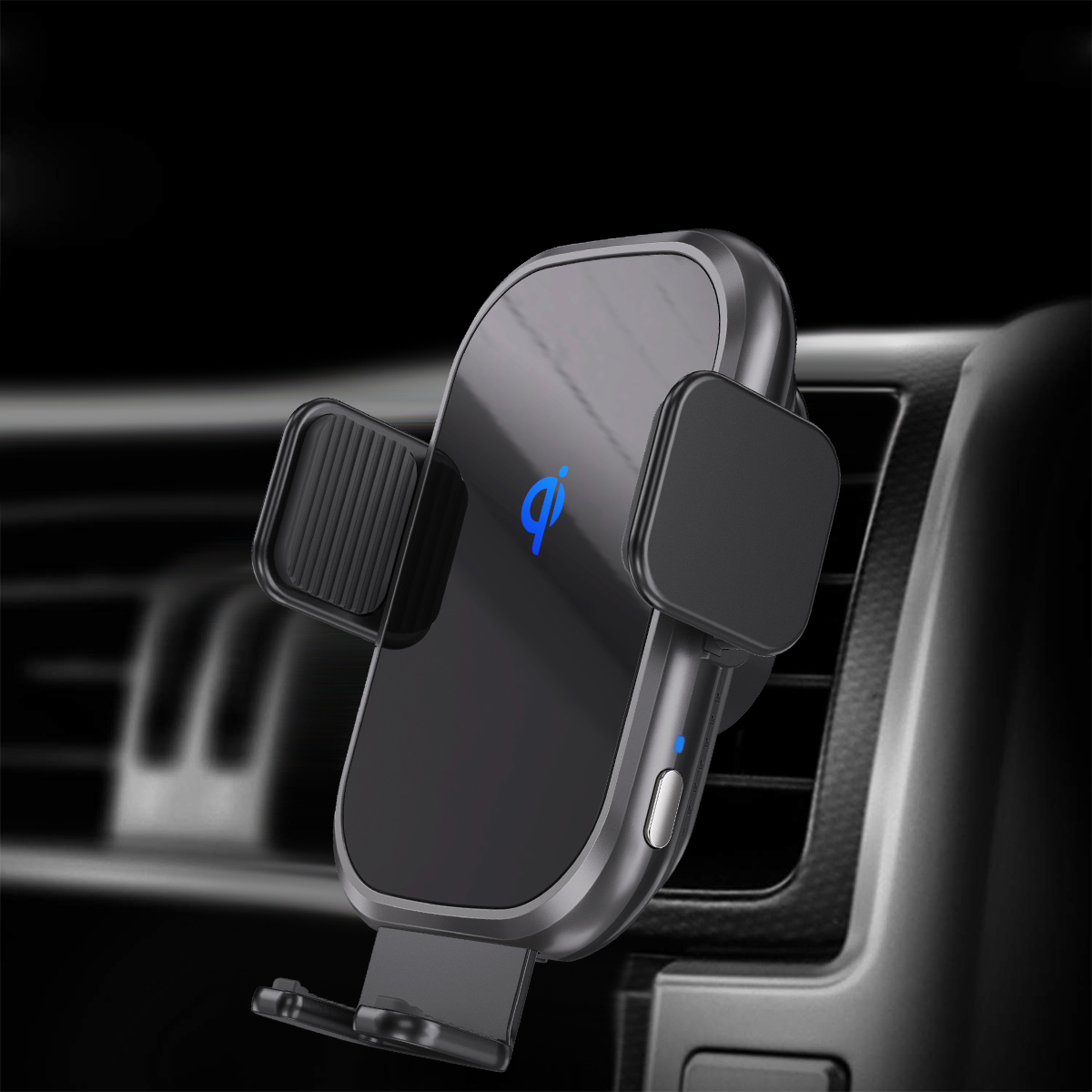 Automatic Induction Clamping Car Charger Mount, Smart Sensor, Wireless Phone Clamp, Holder для Apple, 15W, 2022 New