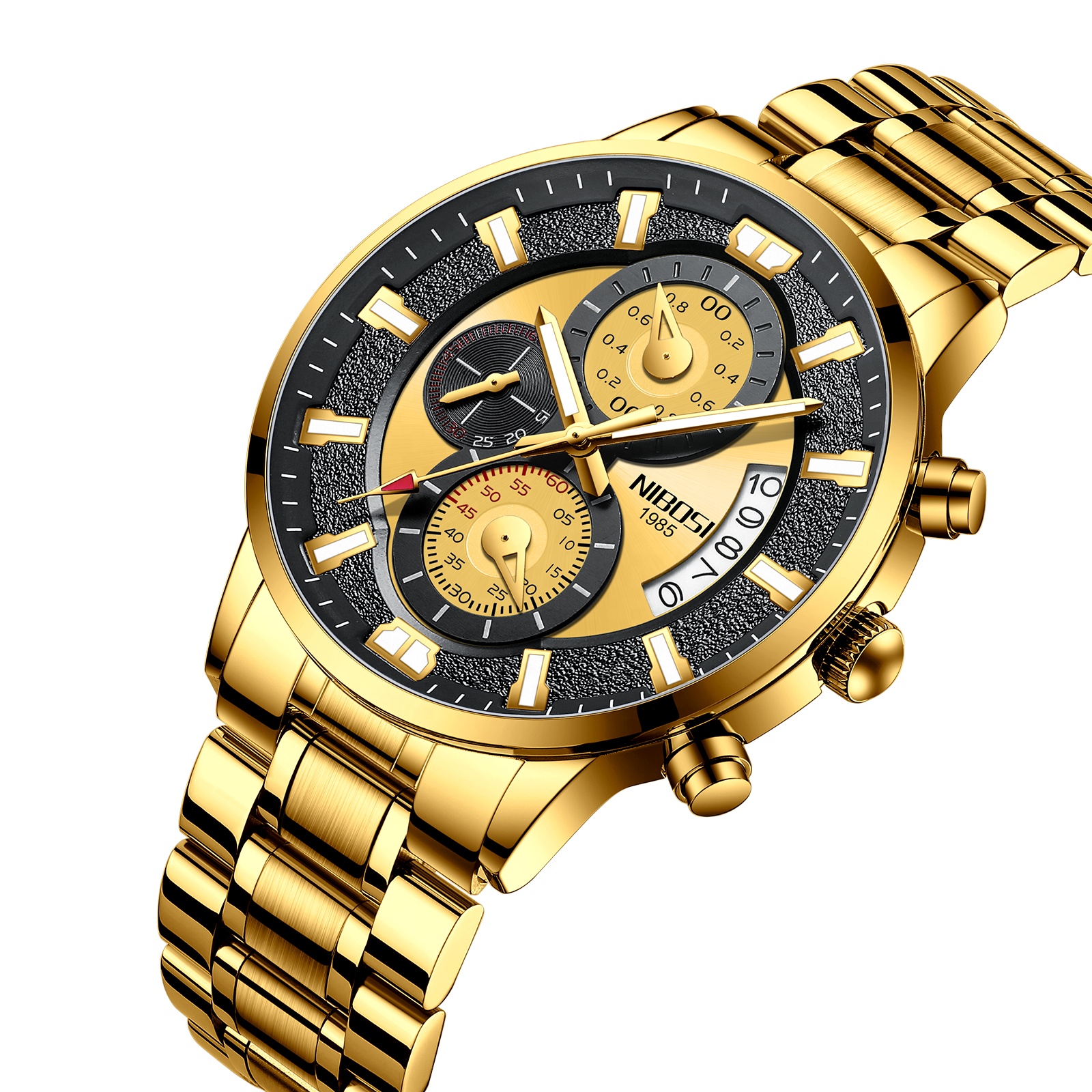 NIBOSI 2382 watch top luxury brand quartz watch men's casual quartz watch Ultra-thin 2020 Relogio Masculino