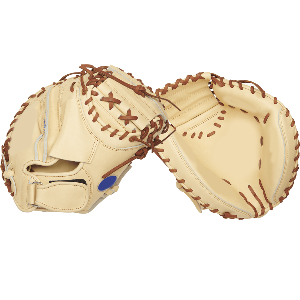 Бейсбол catcher mitt 33,5 дюймов КИП кожа catcher mitt блондинка