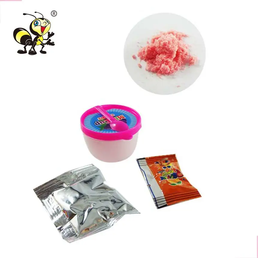 Powder Popping Rock Mini Cup Sour Toy For Kids Candy Pop