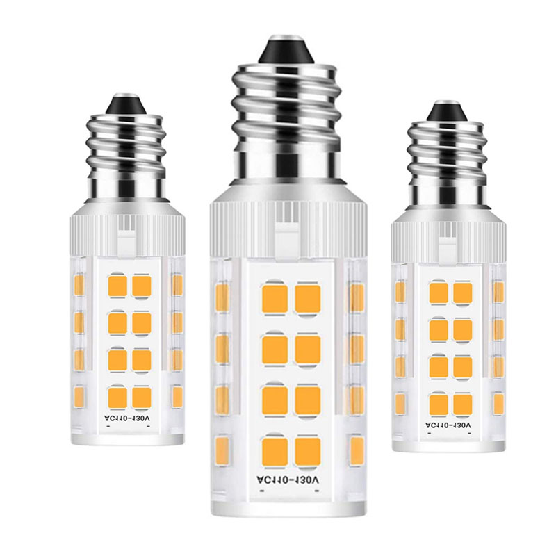 Новый теплый белый E12 светодиодные лампы 5 Вт LED лампа-канделябр лампы базы свет мозоли СИД осветительная лампочка E12 для люстры